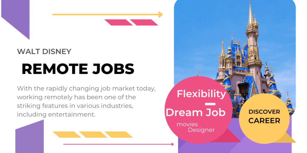 Walt Disney Remote Jobs