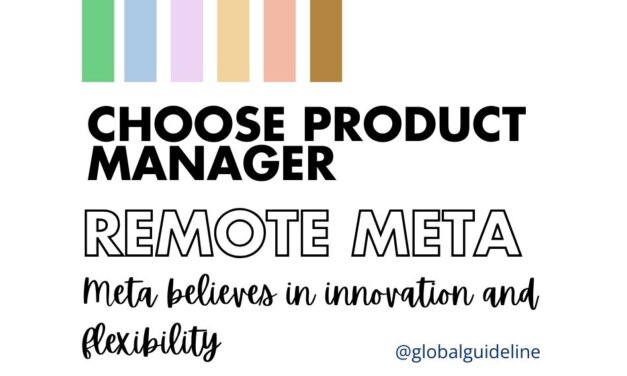 7 Reasons to Choose Product Manager Remote Meta USA