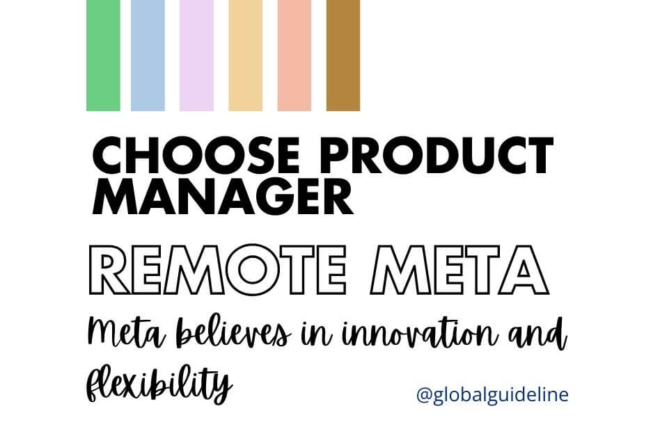 7 Reasons to Choose Product Manager Remote Meta USA