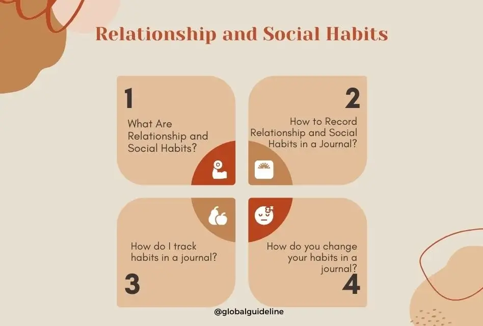 Relationship and Social Habits