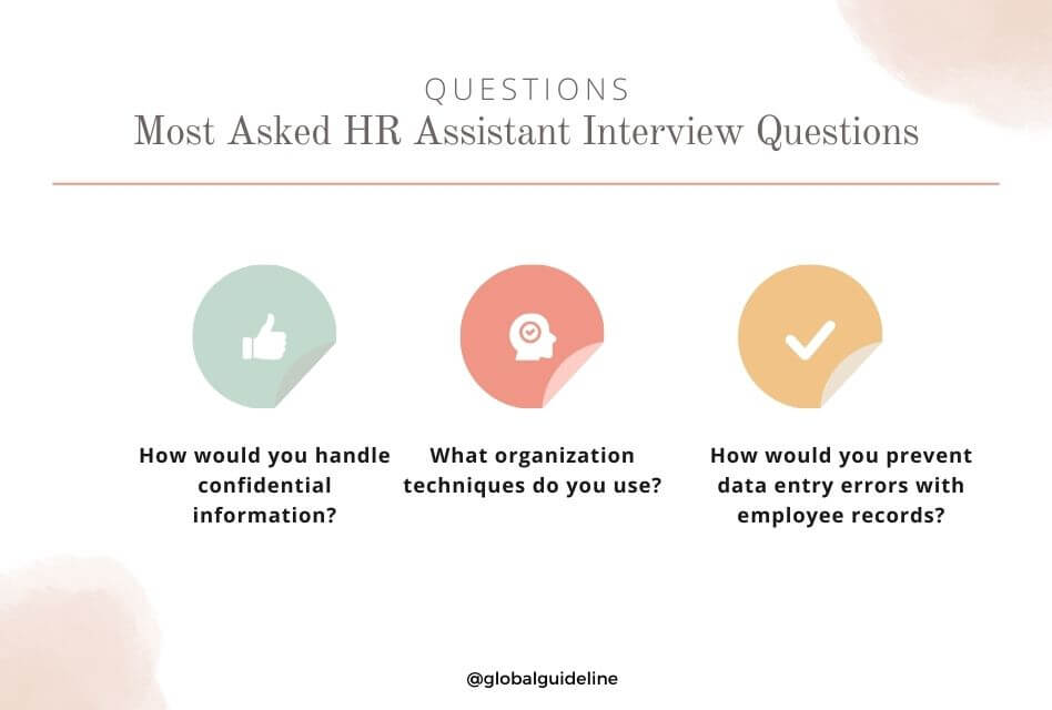 Most Asked HR Assistant Interview Questions