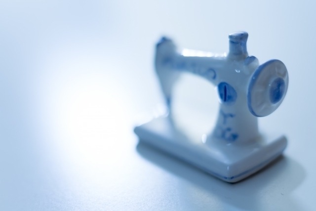 ミシンの置物