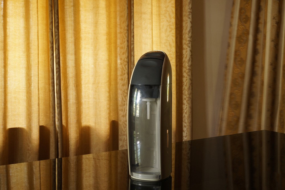 テーブルの上のソーダストリーム