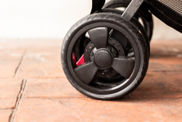 ベビーカーの車輪