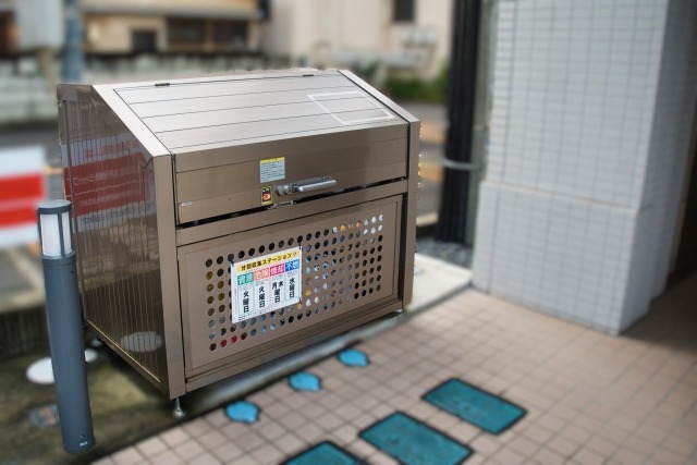 家庭ごみの集積場所
