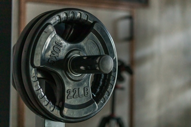 バーベル用のウェイト